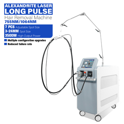 Salon Use 755Nm 1064nm Alexandrit Laser Hair Removal Remove Beauty Machine