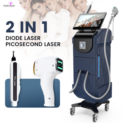 FDA 5 Millionen Schüsse 808nm Diode Laser Haarentfernung Picosecond Haut Pigmentierung Entfernung Maschine